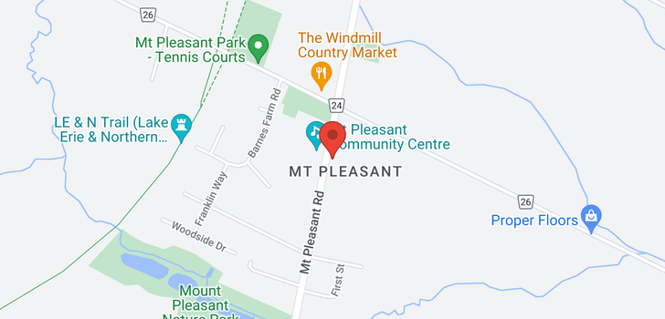 map of 716 MOUNT PLEASANT Road